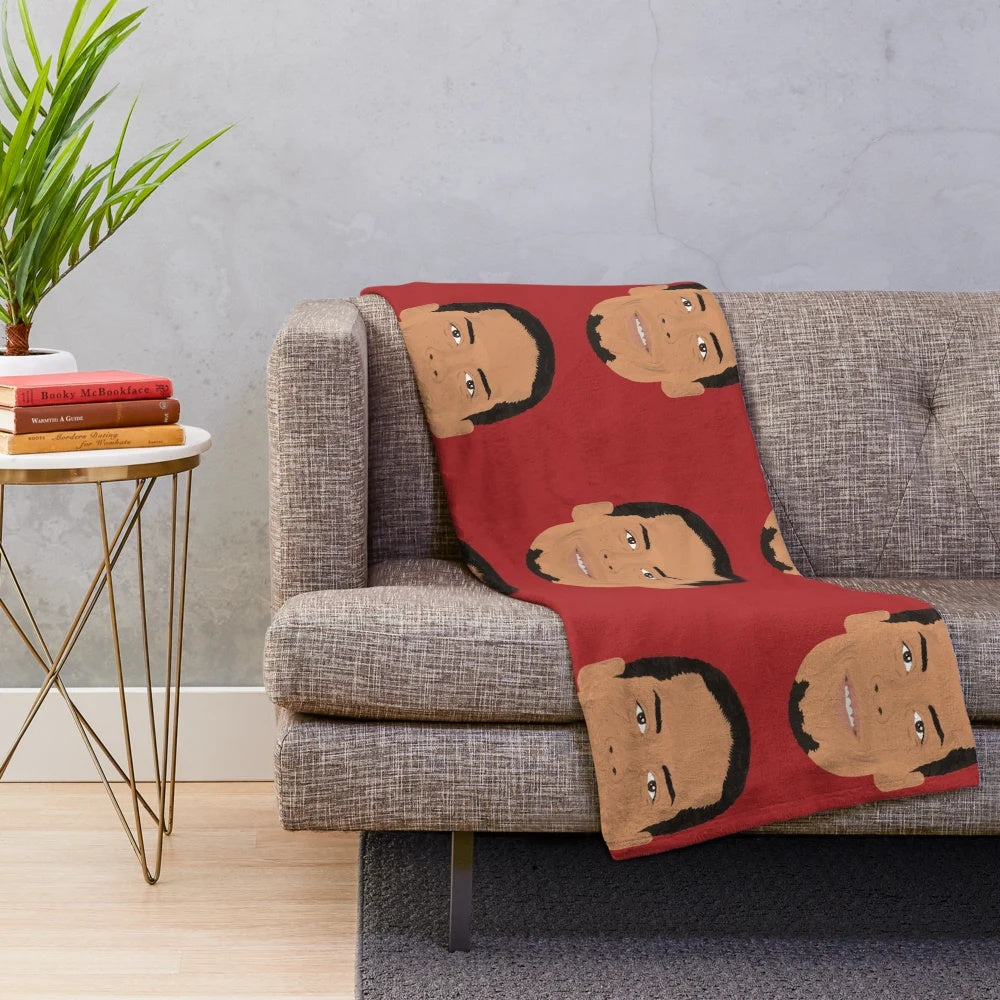 Virgil Van Dijk Inspired Plush Blanket