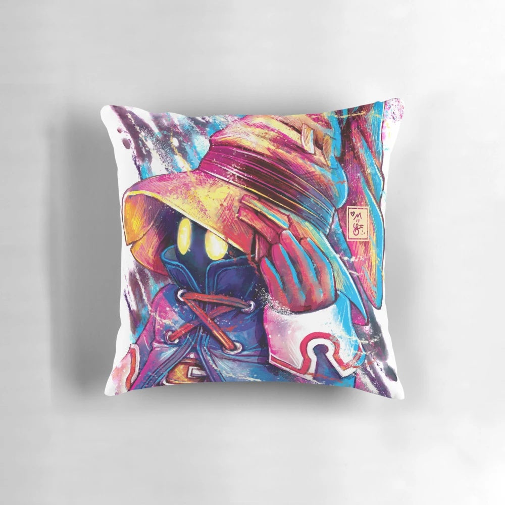 Vivi Black Mage Pillow - Soft and Cuddly Final Fantasy 9 Decor