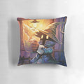 A cozy, plush Vivi and Chocobo pillow from the Final Fantasy 9 video game