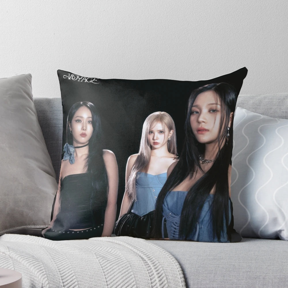 VIVIZ (VOYAGE) Kpop Pillow featuring Eunha, SinB, and Umji