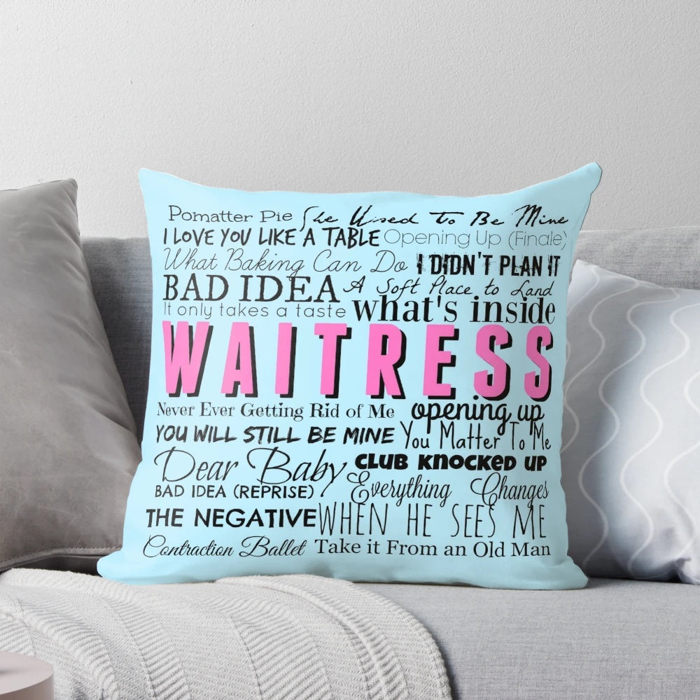 Waitress the Musical Original Broadway Cast Recording Pillow