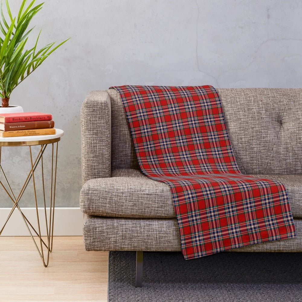 Clan MacFarlane Tartan Plush Blanket