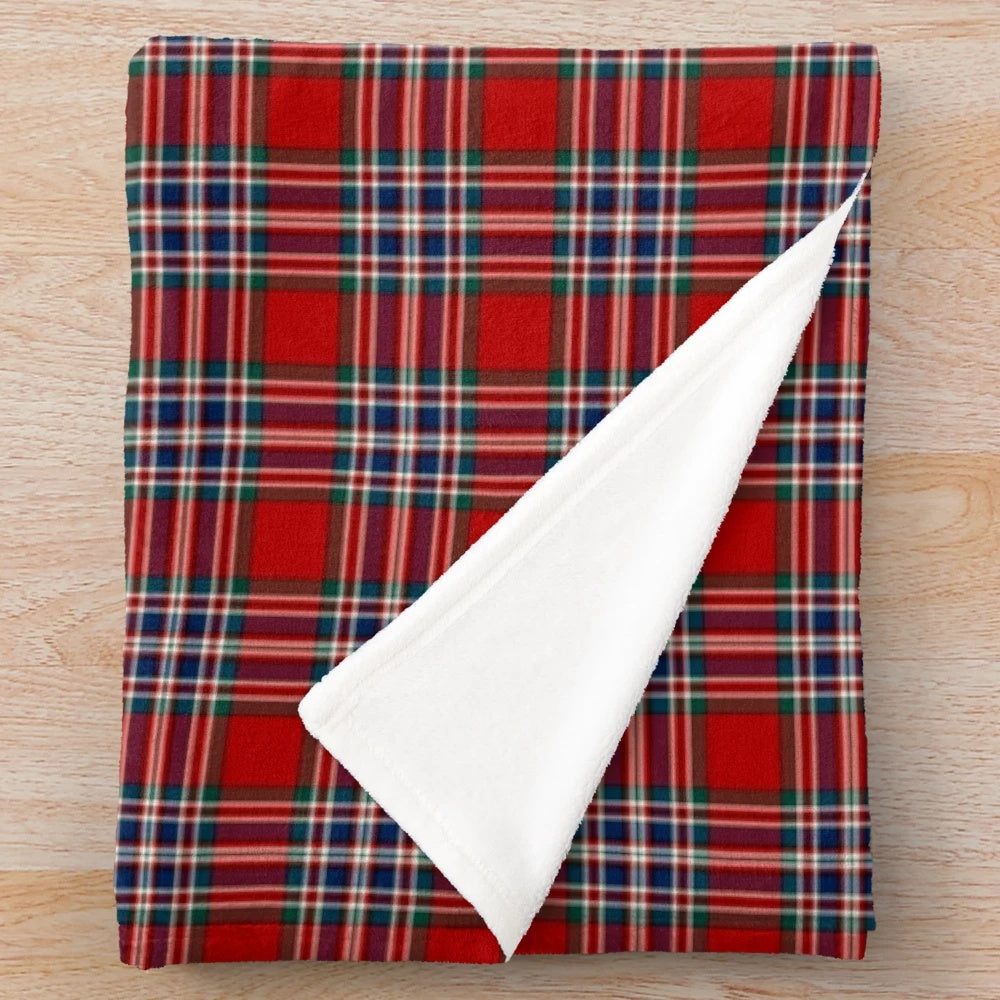 Clan MacFarlane Tartan Plush Blanket