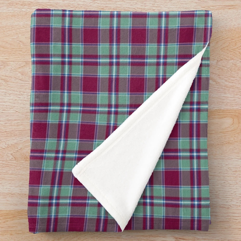 Clan Spence Tartan Plush Blanket