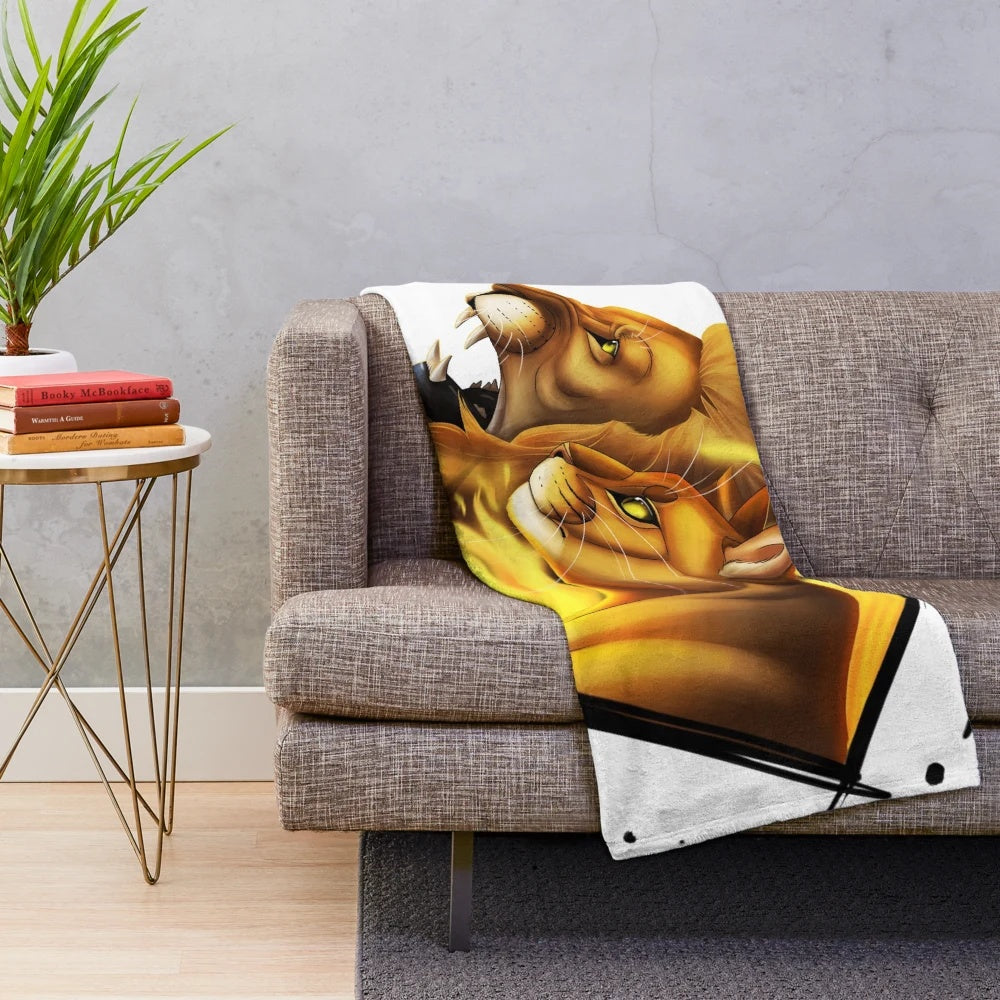 Warrior Cats Firestar Plush Blanket
