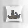 Warrior Cats Pillow featuring the characters Cinderpaw and Yellowfang
