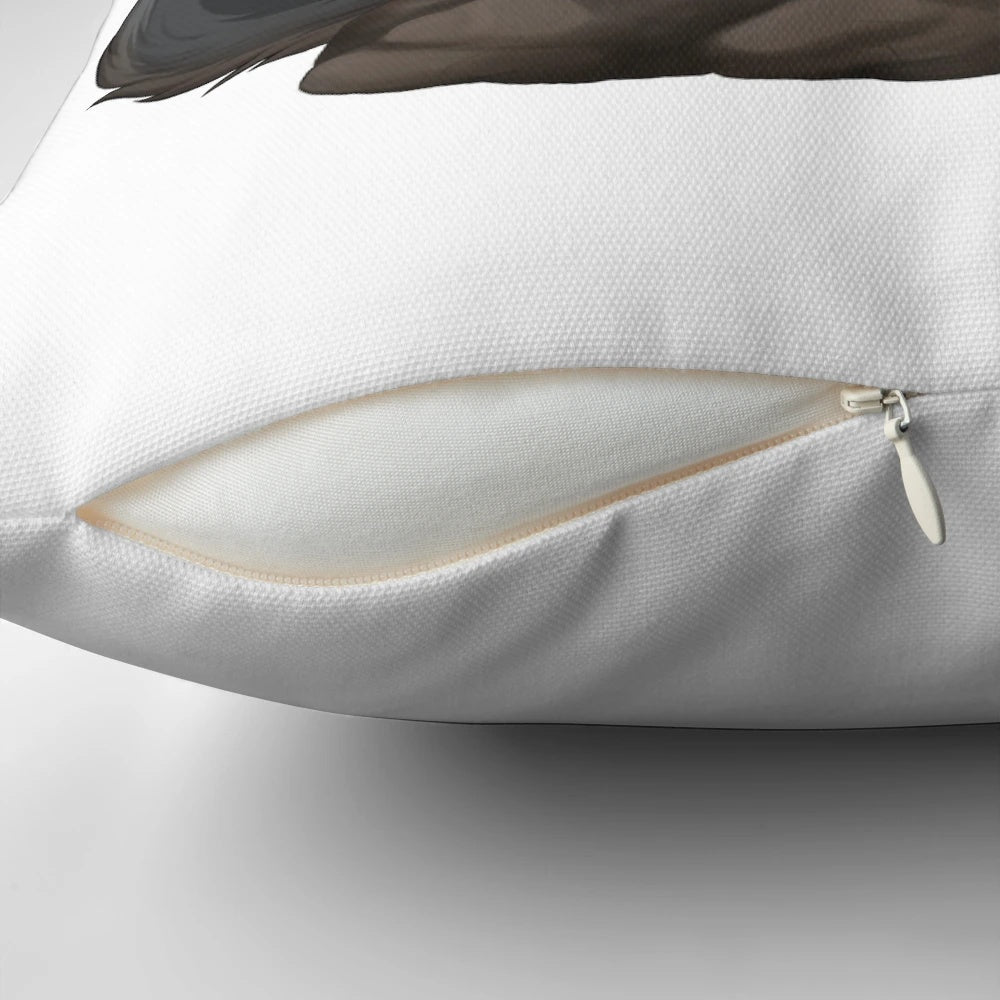 Warrior Cats Pillow featuring the characters Cinderpaw and Yellowfang
