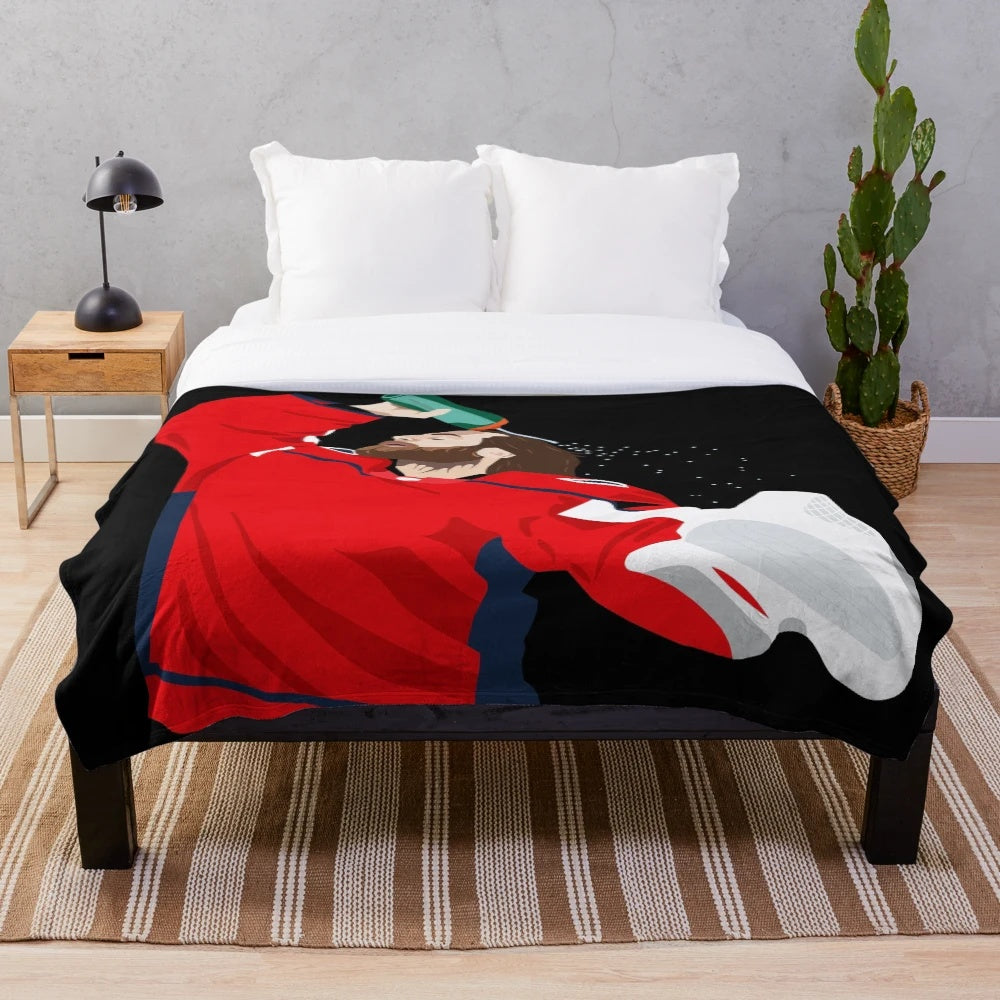 Washington Capitals Hockey Plush Blanket
