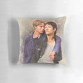Watercolor painting of the gay couple Wilhelm and Simon from the Netflix series Young Royals