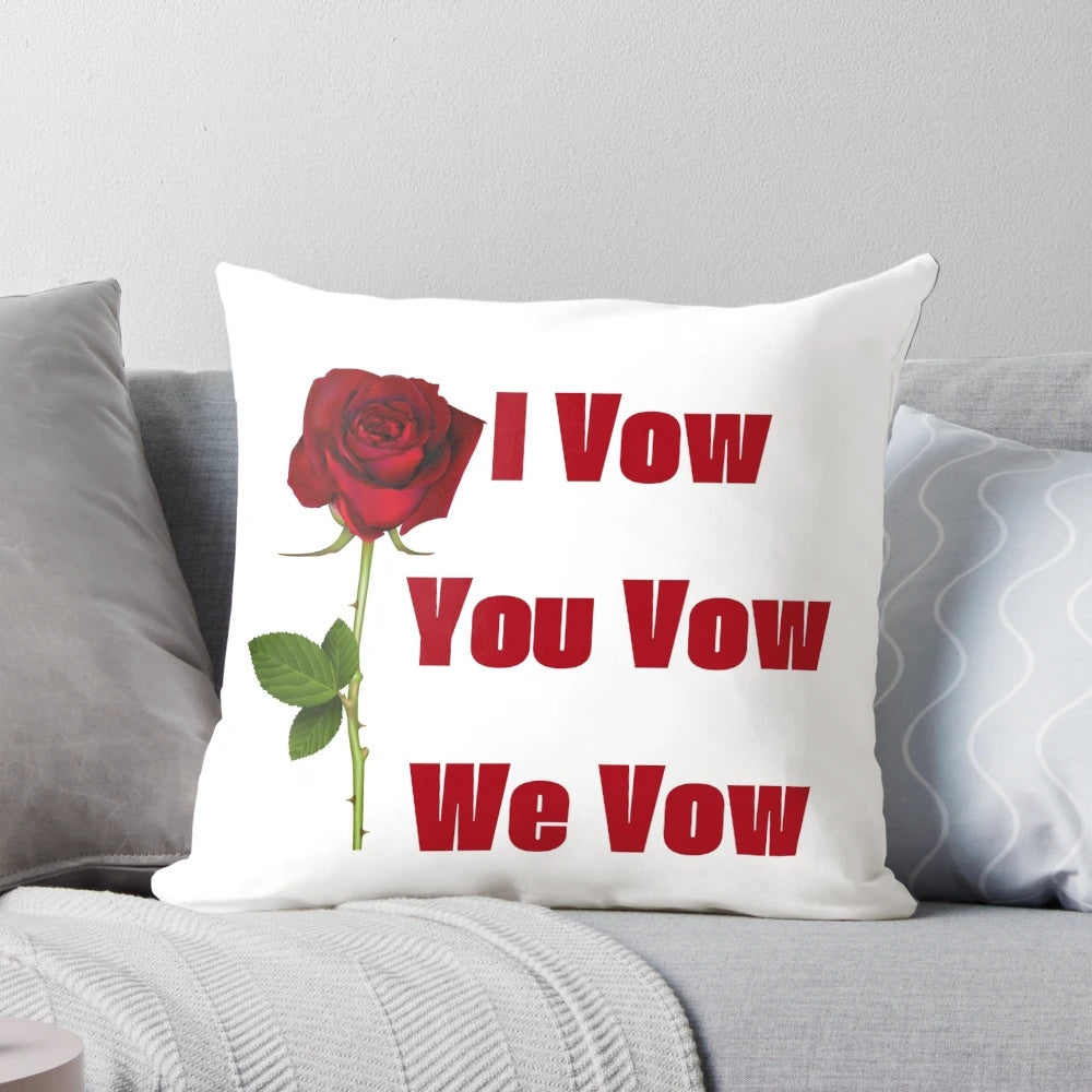 Waterproof book stickers with "I Vow.. You Vow.. We Vow.." design, perfect for Kindles and water bottles