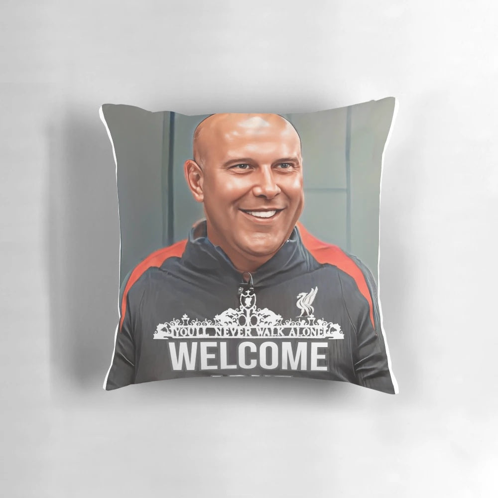 Arne Slot Liverpool FC Pillow - Celebrate the new head coach with this stylish and high-quality design
