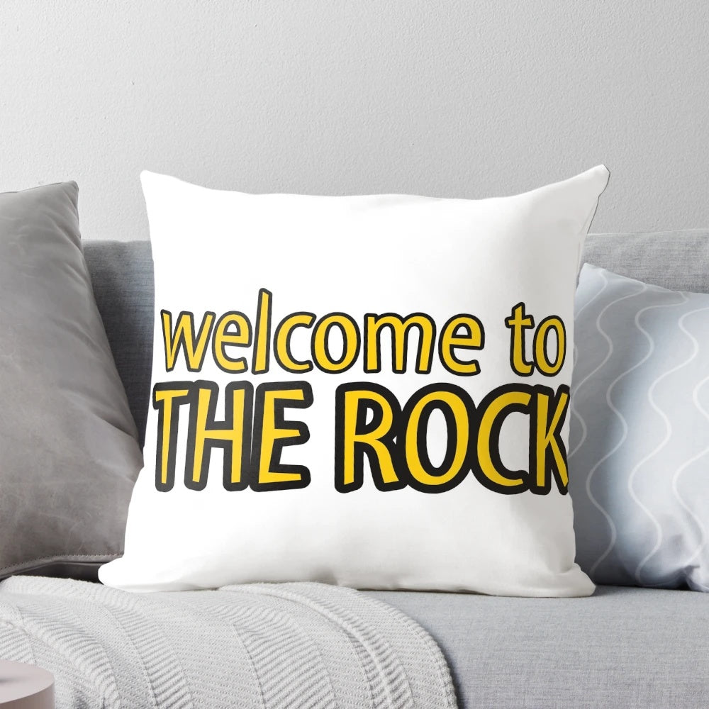 Appalachian State University Mountaineers "Welcome to the Rock" Pillow