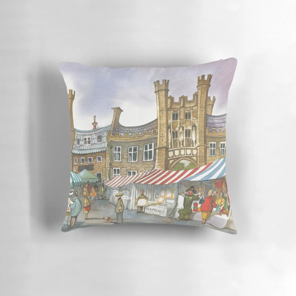 Wells Marketplace Decorative Pillow, a high-quality pillow for your home