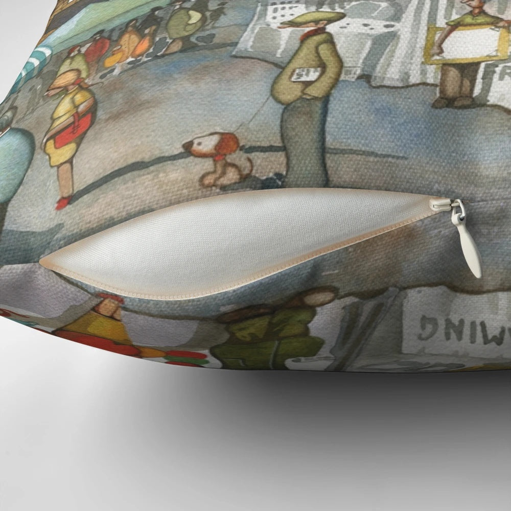 Wells Marketplace Decorative Pillow, a high-quality pillow for your home