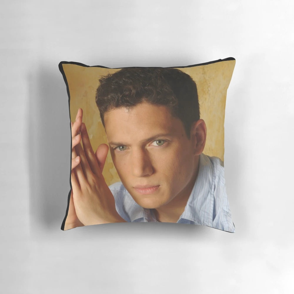 Wentworth Miller Prison Break Pillow - Soft, Comfortable Pillow Featuring the Iconic Character Michael Scofield