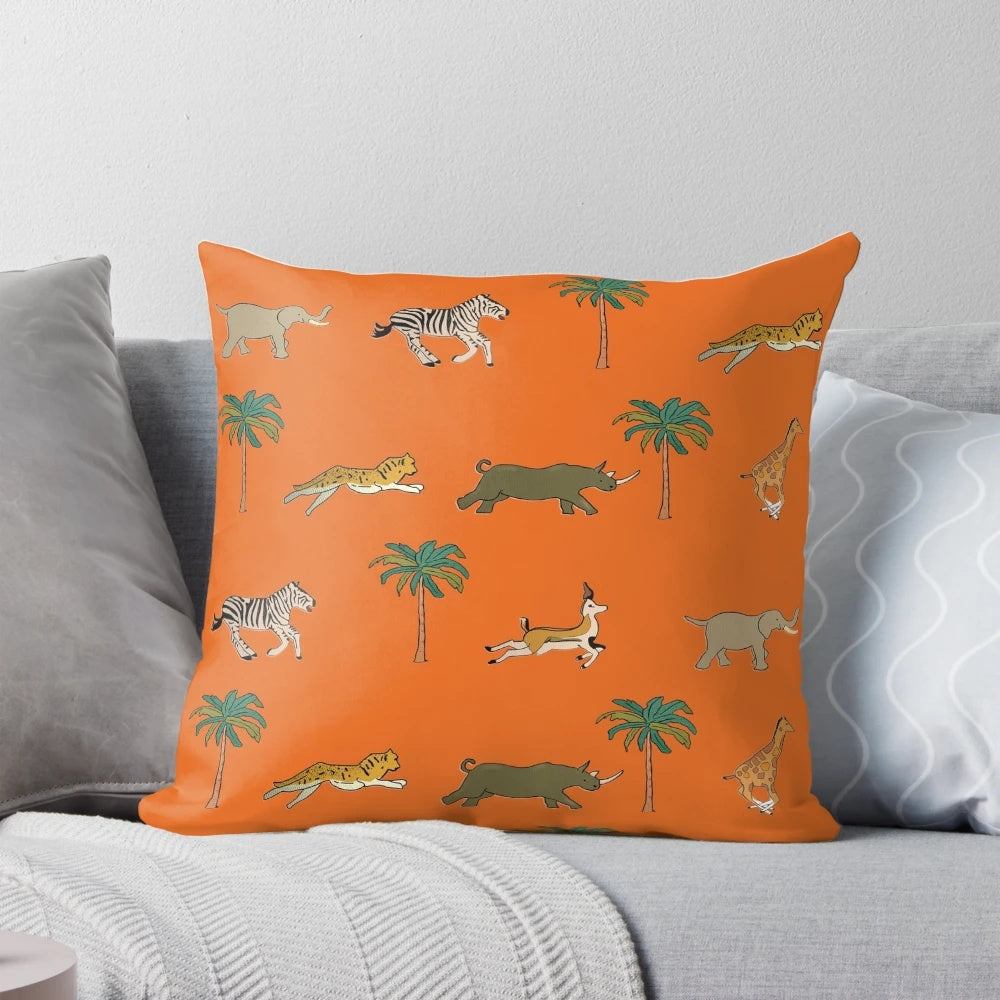 Wes Anderson Darjeeling Limited Safari Design Luggage Pillow