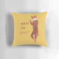 Fantastic Mr. Fox inspired pillow with Wes Anderson's iconic style