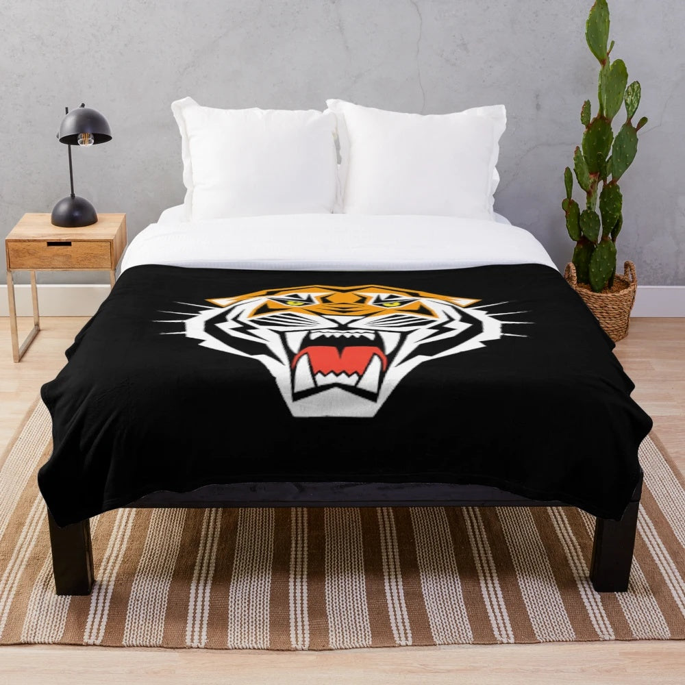 Wests Tigers Footy Plush Blanket