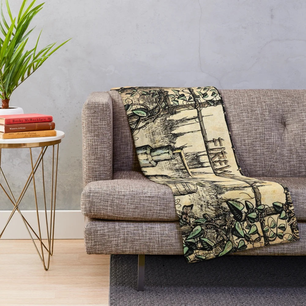 Whiskey Myers Firewater Plush Blanket