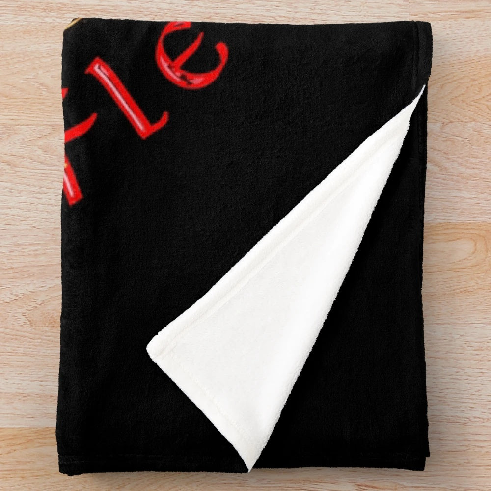 Soft and cozy plush blanket featuring the Whitesnake band logo