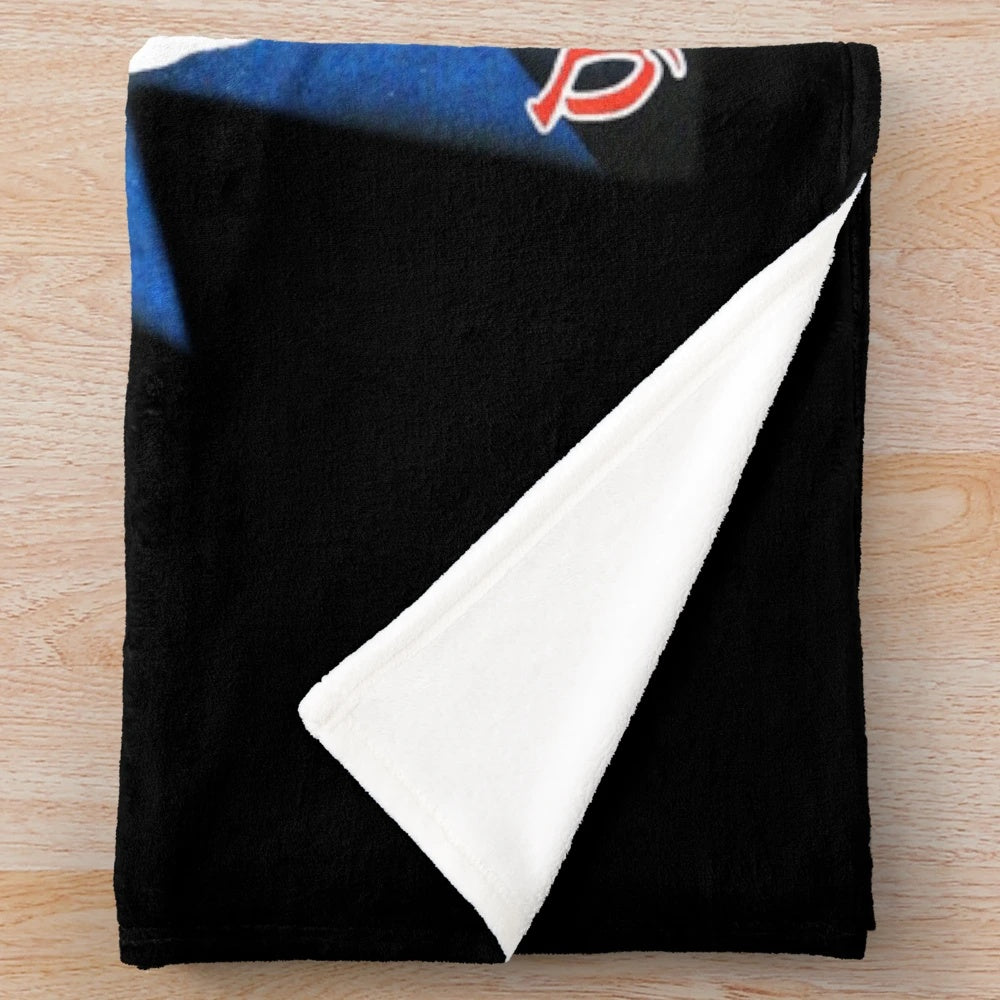 Whitesnake inspired plush blanket with band logo art