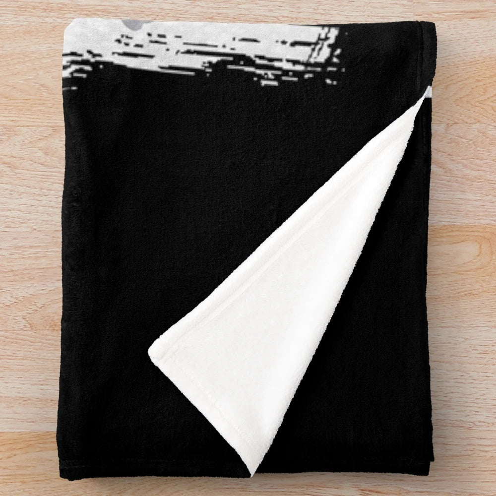 Whitesnake inspired plush blanket featuring the band's logo and imagery