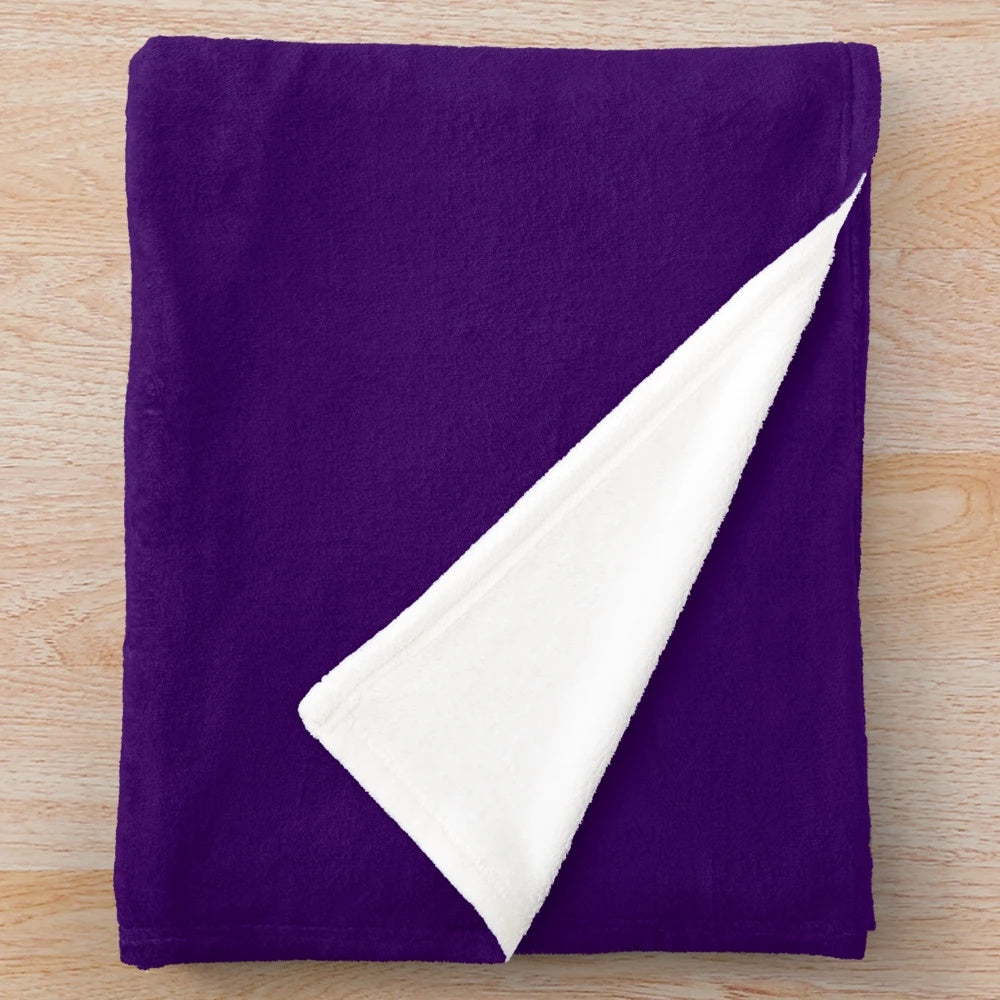 Williams College "Fear the Ephs" Plush Blanket with College Logo