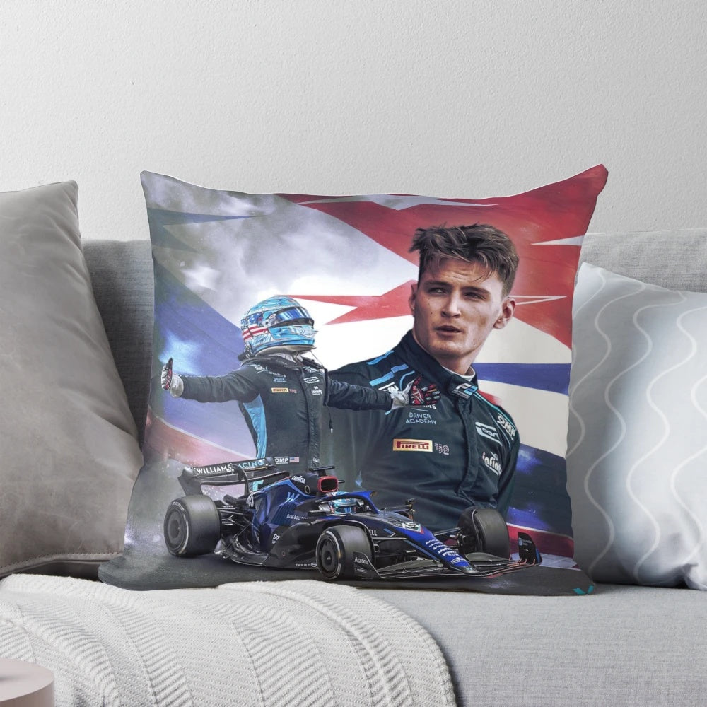 Logan Sargeant Williams F1 Driver Pillow