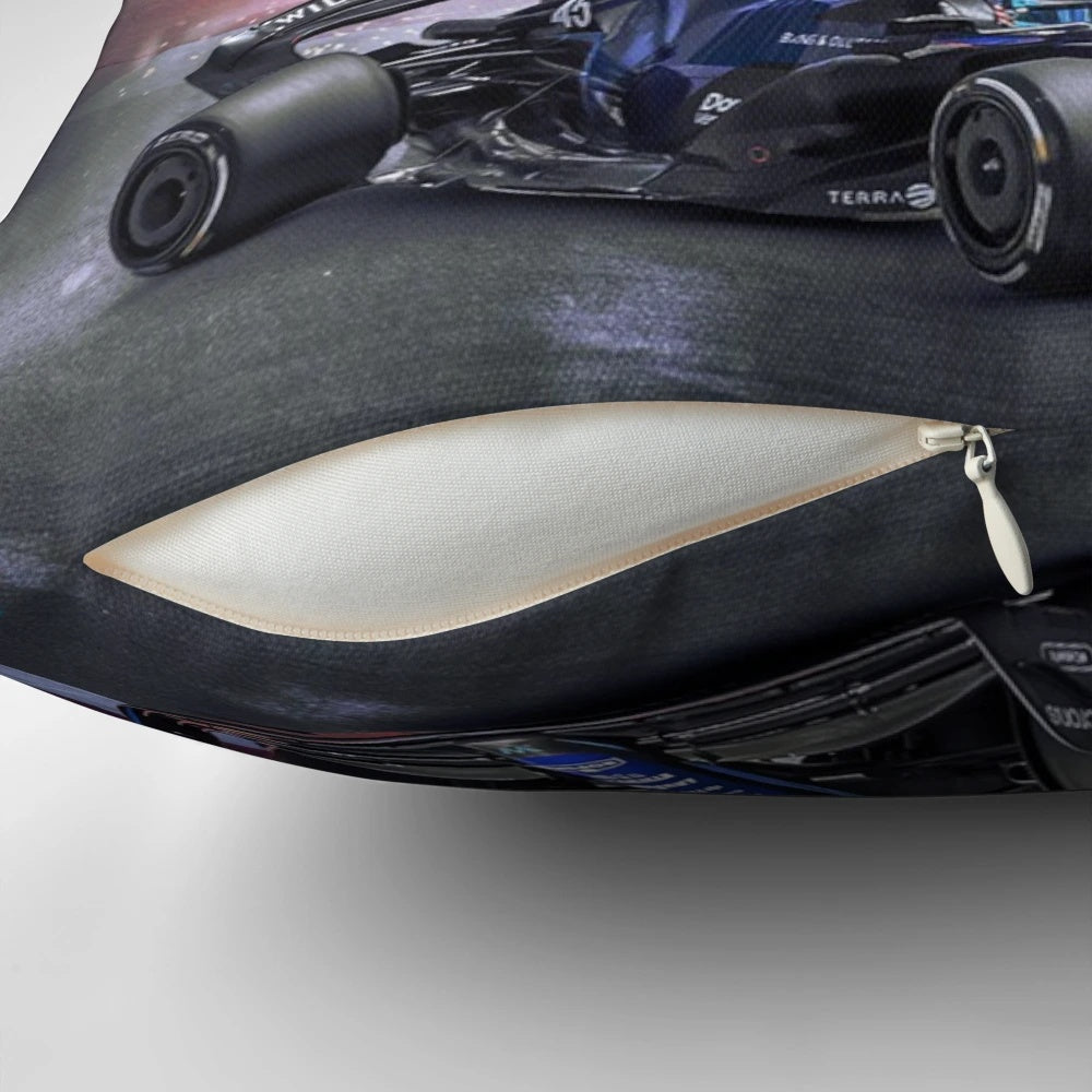 Logan Sargeant Williams F1 Driver Pillow