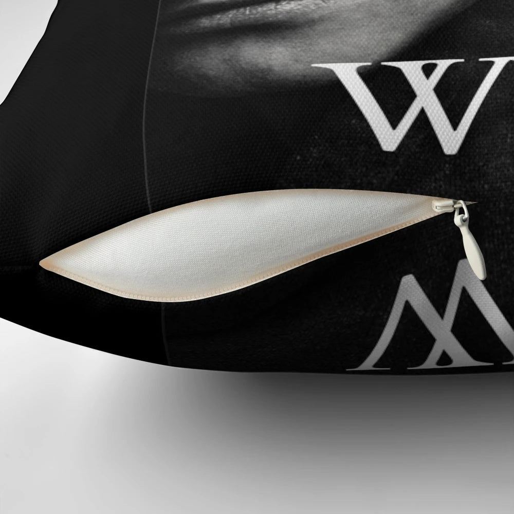 Wincent Weiss Inspired Black and White Pillow