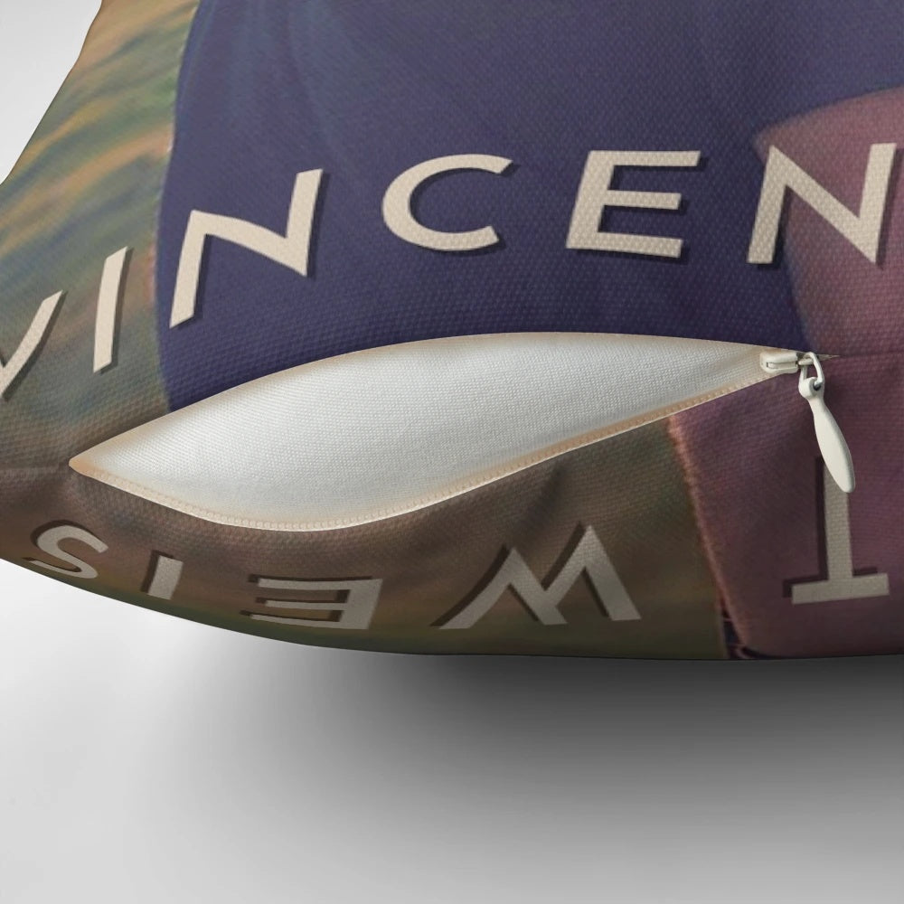 Wincent Weiss-Inspired Pillow with Singer's Name and Image