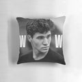 Wincent Weiss-inspired decorative pillow with the singer's image