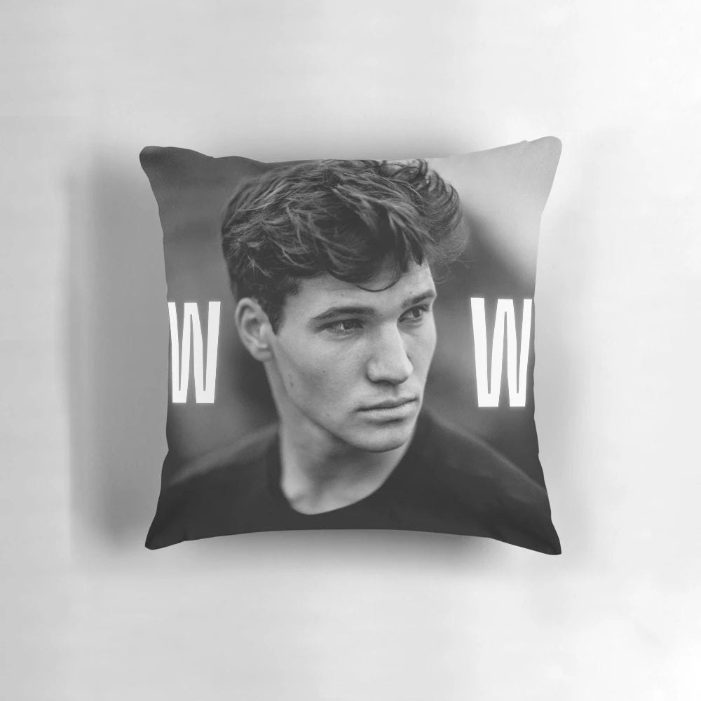 Wincent Weiss-inspired decorative pillow with the singer's image