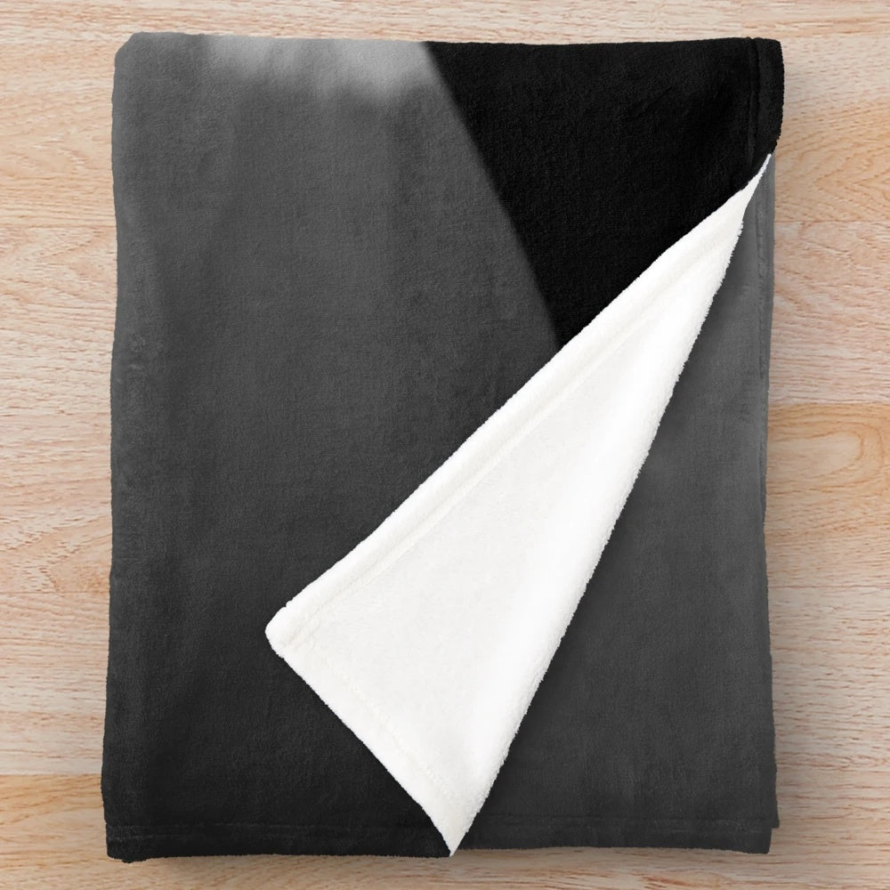 Wincent Weiss-inspired plush blanket featuring the singer's name and musical elements