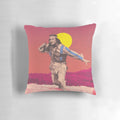 Winnetou, the legendary Apache chief, featured on a custom designed pillow inspired by the classic Karl May novels and films.
