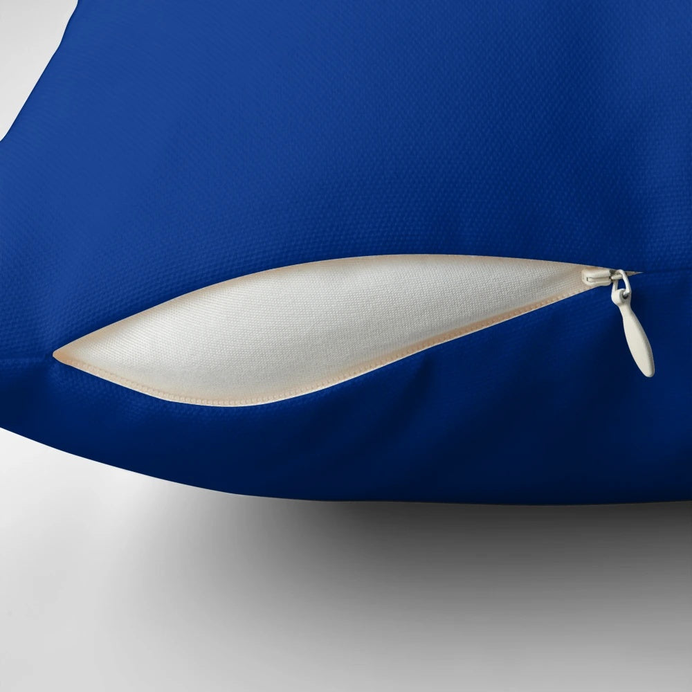 Winnipeg Blue Bombers Pillow featuring the team's logo and colors
