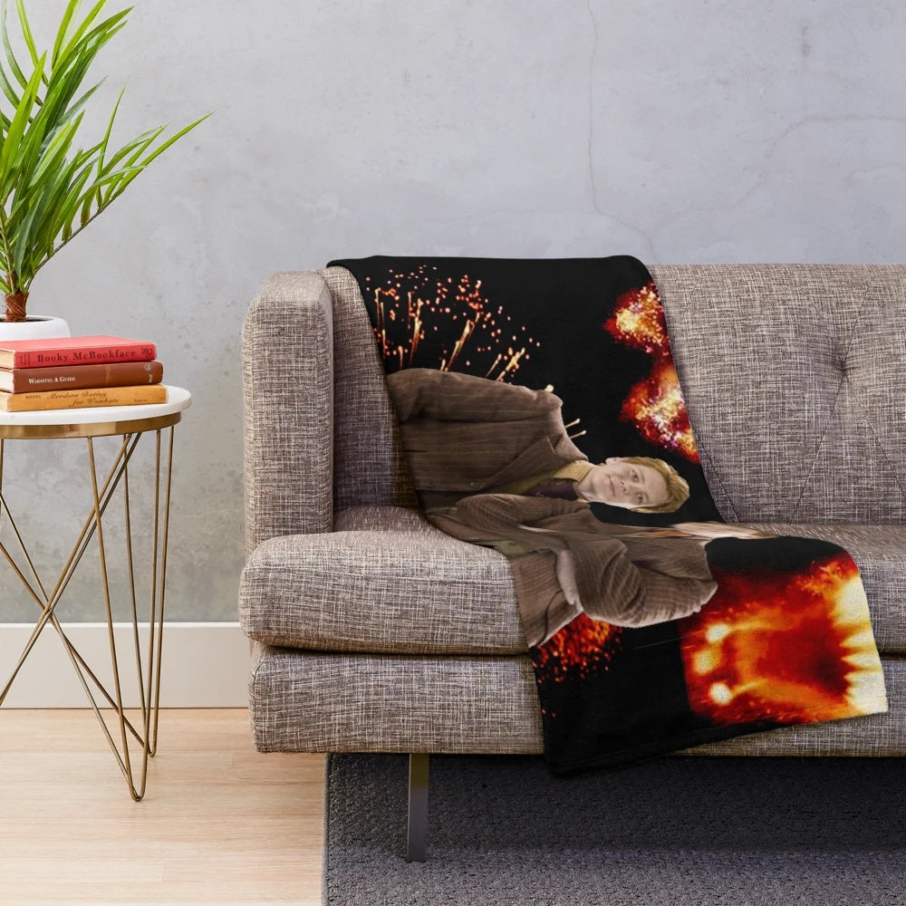 Harry Potter Inspired Wizard Twins Plush Blanket