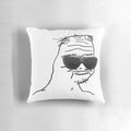 Wojak Meme Pillow featuring the iconic Wojak character