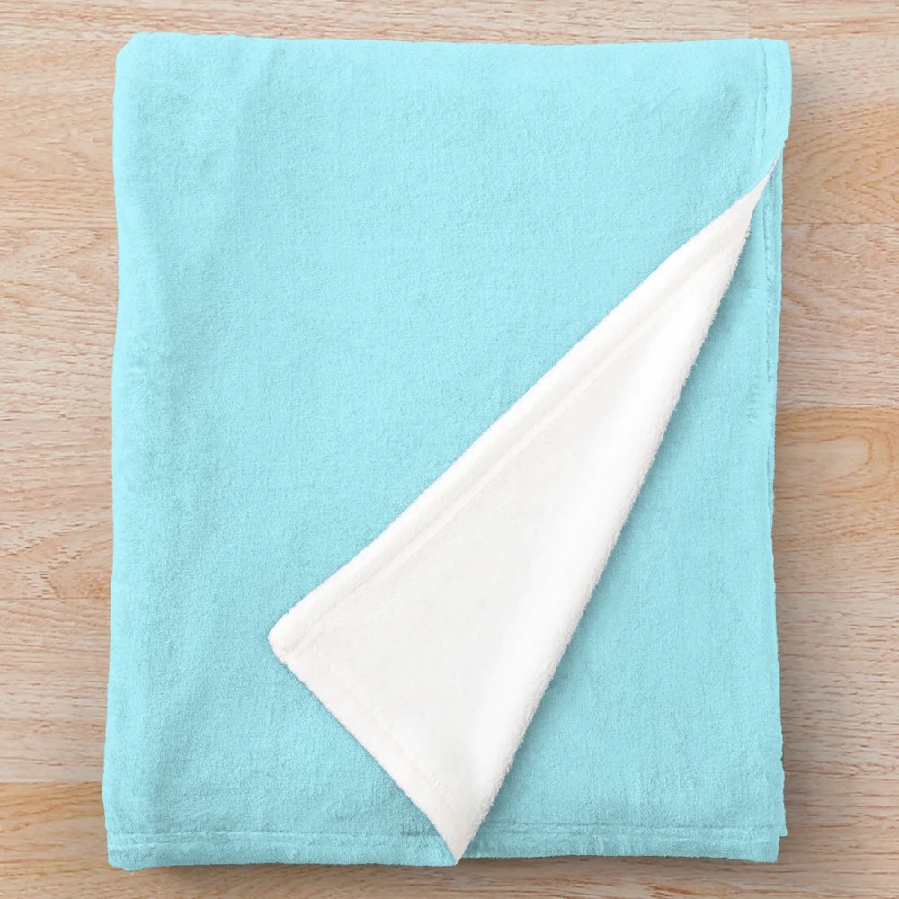 Wooper-inspired plush blanket with the iconic gen 2 Pokemon head silhouette