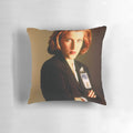 X-Files Dana Scully Pillow featuring the iconic FBI agent from the 90s sci-fi TV series
