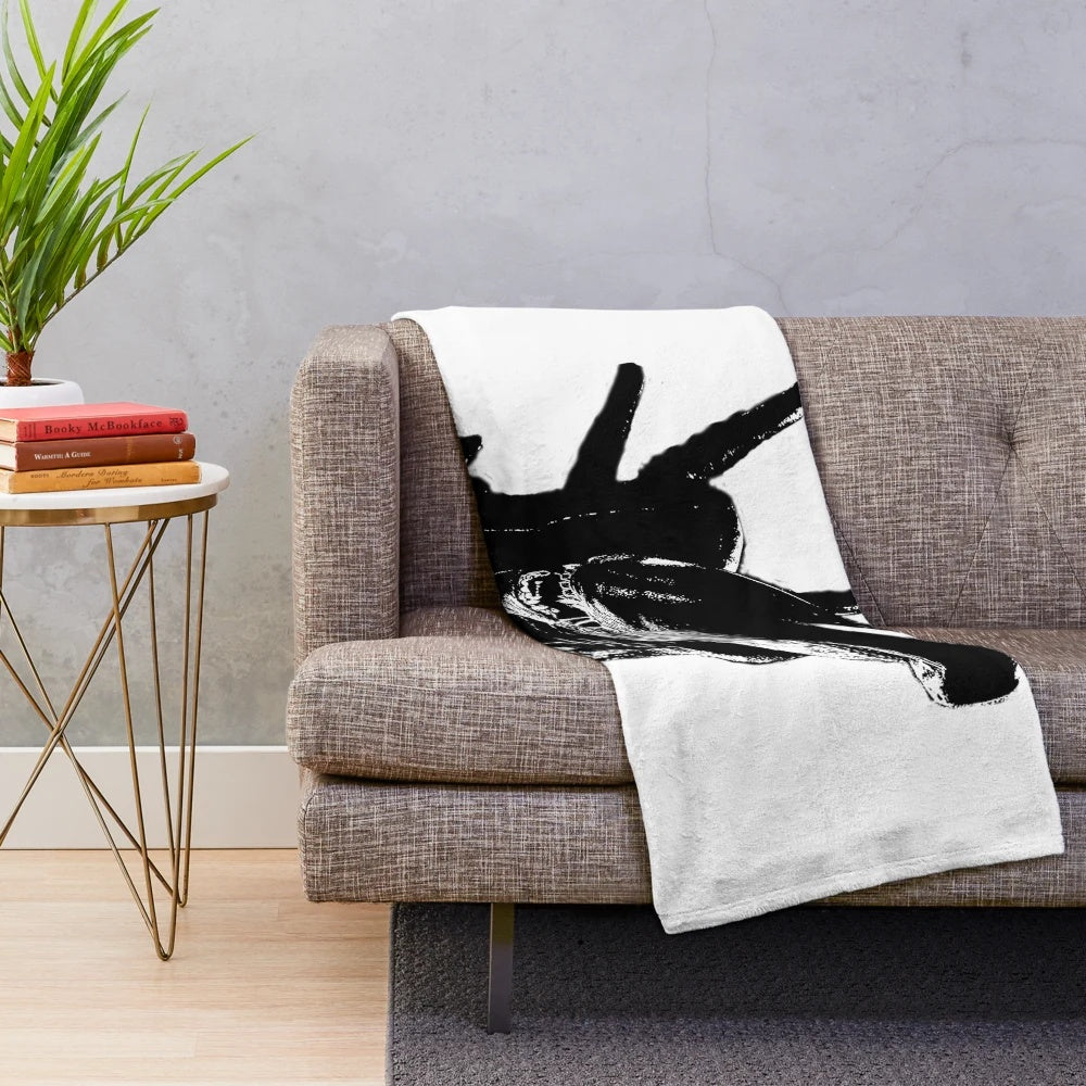 Xeno plush blanket featuring extraterrestrial creature design