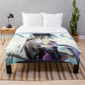 Xiao plush blanket from Genshin Impact