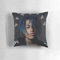 Soft, high-quality pillow featuring the image of late rapper Xxxtentation