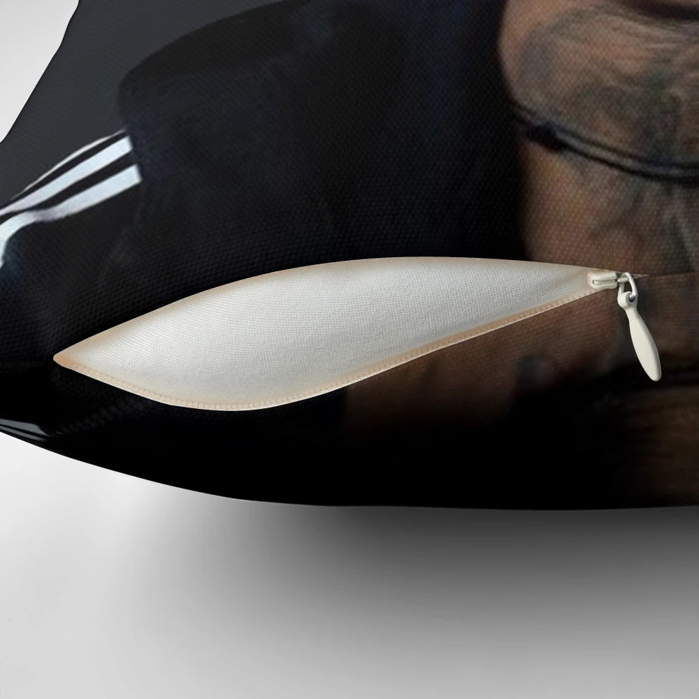 Soft, high-quality pillow featuring the image of late rapper Xxxtentation