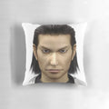 Yakuza Nishiki Pillow featuring the iconic Yakuza game characters Kiryu and Majima