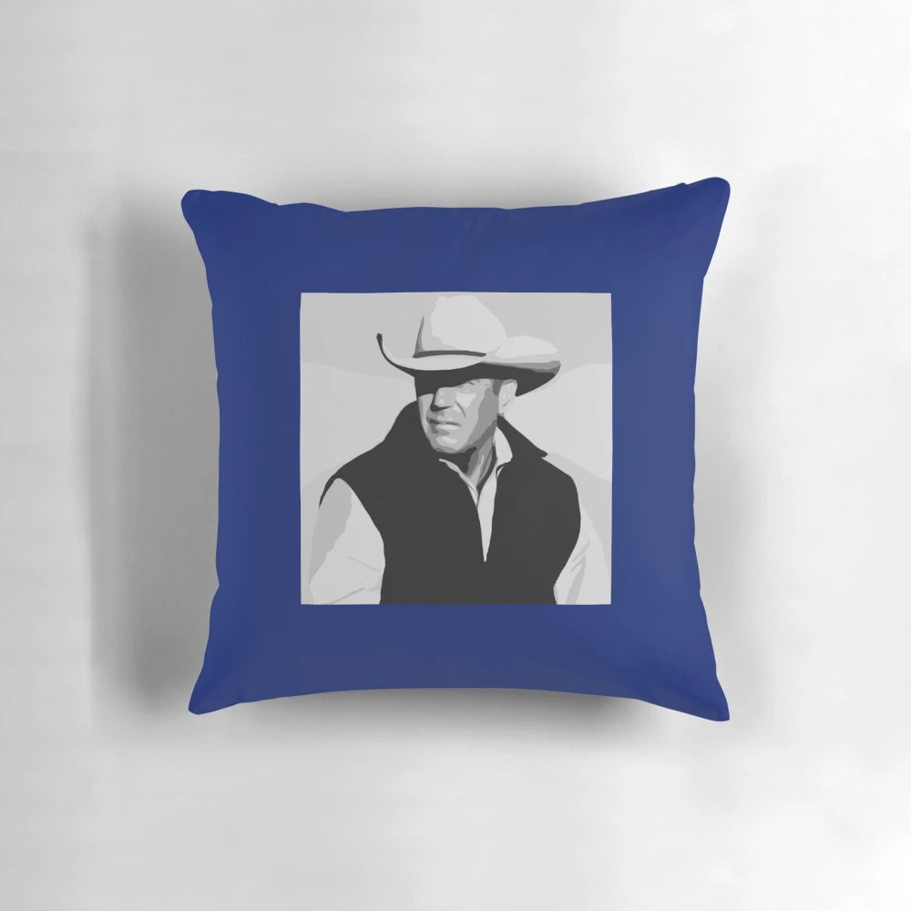 Yellowstone TV Show John Dutton (Kevin Costner) Pillow