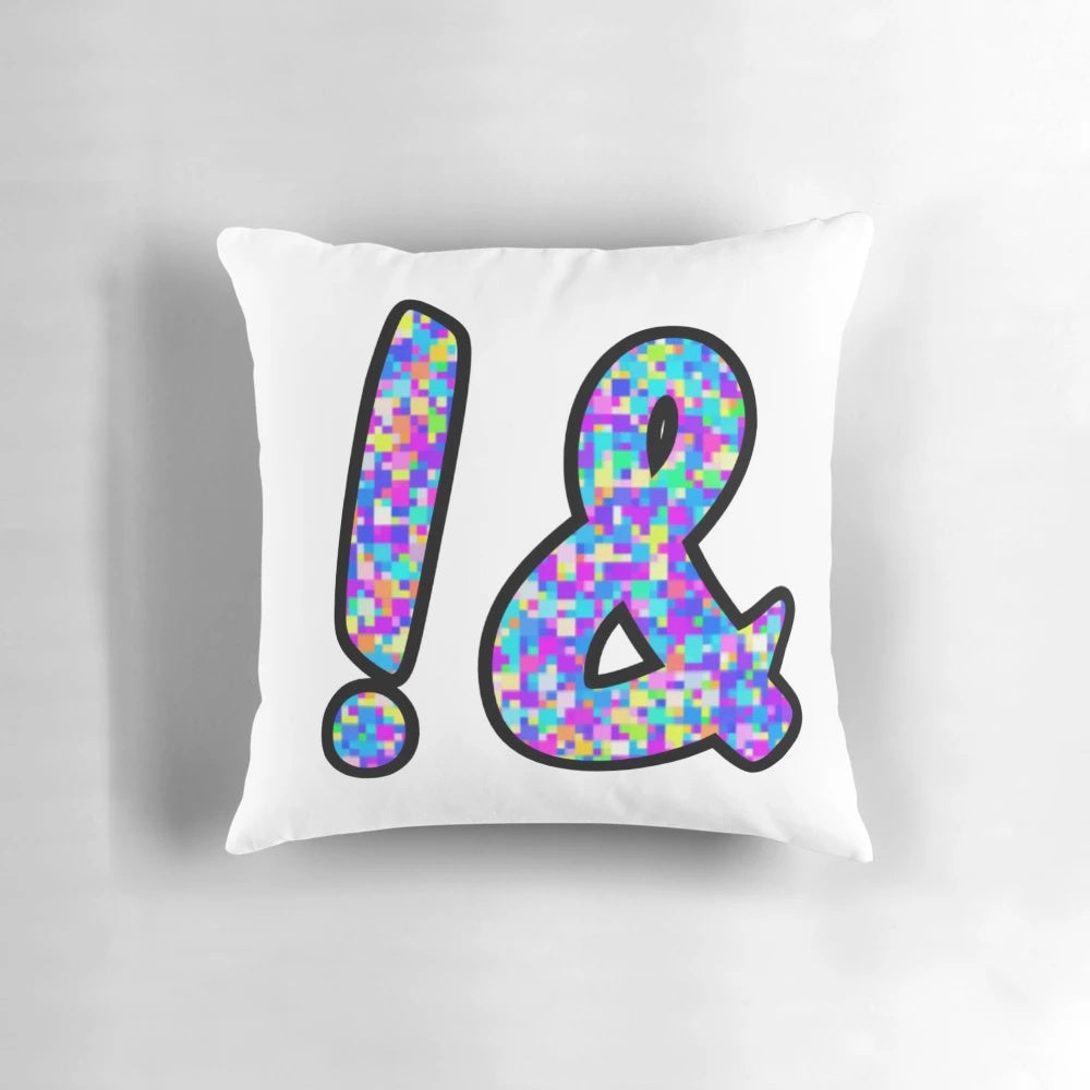 Yes and!" Improv Comedy Pillow with Humorous Design