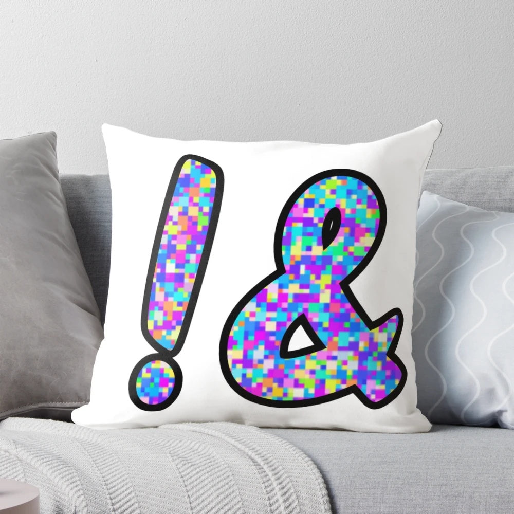 Yes and!" Improv Comedy Pillow with Humorous Design