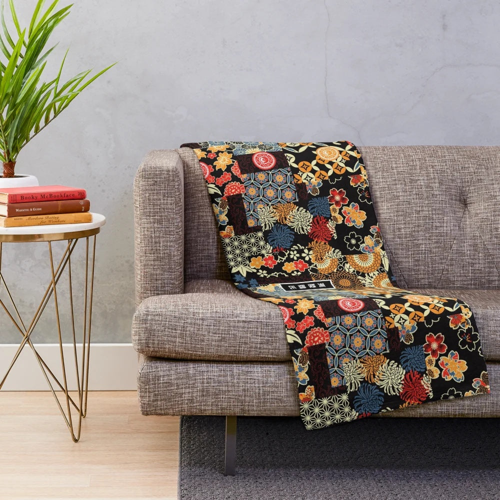 Yiling Wei Inspired Kimono Plush Blanket