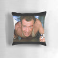 Die Hard Christmas movie face mask with Bruce Willis in a ventilation shaft